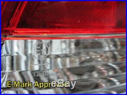 206 3D/5D Hatchback 1998-2010 LED Tail Rear Light Red/Clear for PEUGEOT
