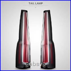 2PCS Clear LED Tail Lights Rear Lamps Kiits For 2015-20 Chevrolet Suburban Tahoe