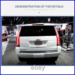 2PCS Clear LED Tail Lights Rear Lamps Kiits For 2015-20 Chevrolet Suburban Tahoe