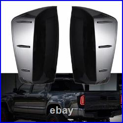 2PCS For 2016-2021 Toyota Tacoma Smoke LED Tail Lights Rear Brake Reverse Lamps