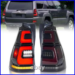 2PCS LED Tail Light Brake Start-Up Animation For Toyota 4Runner 2003 2004-2009