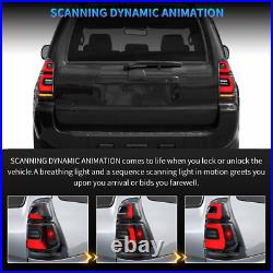 2PCS LED Tail Light Brake Start-Up Animation For Toyota 4Runner 2003 2004-2009