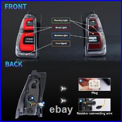 2PCS LED Tail Light Brake Start-Up Animation For Toyota 4Runner 2003 2004-2009