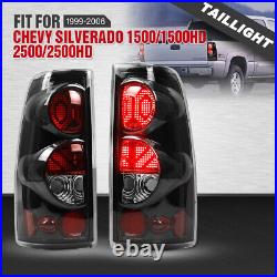 2PCS LED Tail Lights Brake Lamps For 2003-2006 Chevy Silverado 1500 2500 3500 HD