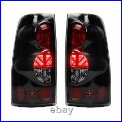 2PCS LED Tail Lights Brake Lamps For 2003-2006 Chevy Silverado 1500 2500 3500 HD