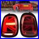 2PCS LED Tail Lights Red For 2014-2021 2022 BMW Mini Cooper F55/56/57 Sequential