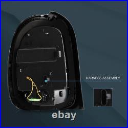 2PCS LED Tail Lights Red For 2014-2021 2022 BMW Mini Cooper F55/56/57 Sequential