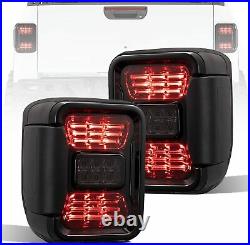 2Pcs LED Tail Lights Fit For Jeep Gladiator JT 2019-2021 with Turn Signal Light