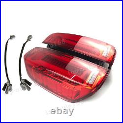 2X Red Lens LED Rear Tail Lights Brake+Turn Lights For Nissan Frontier 2005-2021