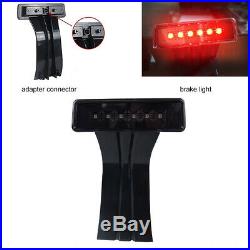 2 Pcs LED Rear Tail Lights + Third High Brake Light for 07-18 Jeep Wrangler JK