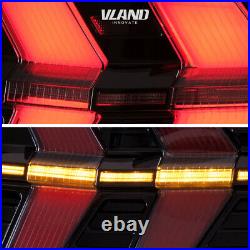 2 Pcs LED Tail Lights For Ford Mustang 2010 2011 2012 With Sequential lamps VLAND