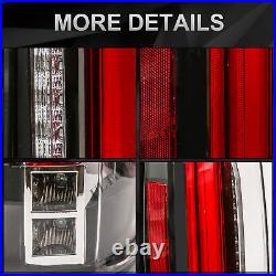 2x LED Tail Lights For 2007-2014 Cadillac Escalade /ESV Red Rear Lamp 2016 Style