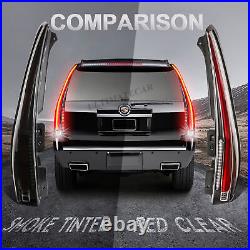 2x LED Tail Lights For 2007-2014 Cadillac Escalade /ESV Red Rear Lamp 2016 Style