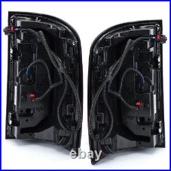 2x LED Tail Lights For 2016 2017 2018 GMC Sierra Rear brake Stop Lamp Left+Right