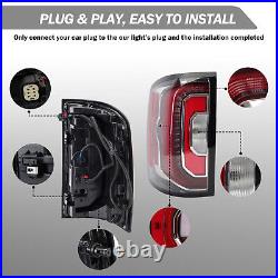 2x LED Tail Lights For 2016 2017 2018 GMC Sierra Rear brake Stop Lamp Left+Right
