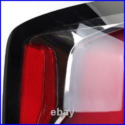 2x LED Tail Lights For 2016 2017 2018 GMC Sierra Rear brake Stop Lamp Left+Right