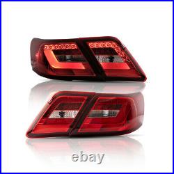 2x LED Tail Lights For Toyota Camry 2007-2011 Rear Brake Tail Lamps Replacement