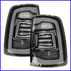 2x Smoked Lens Tail Lights for 2009-2018 Dodge Ram 1500 2500 3500 LED Rear Light