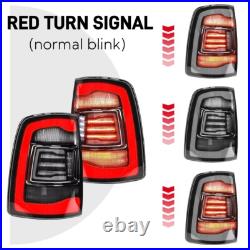 2x Smoked Lens Tail Lights for 2009-2018 Dodge Ram 1500 2500 3500 LED Rear Light