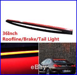 36 7500K Super Bright Autos Windshield Roofline LED Third High Brake Tail Light