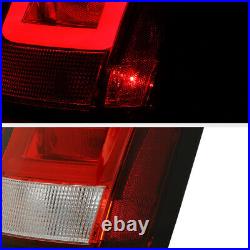 3D DESIGN NEON TUBE For 05-07 Chrysler 300C Factory RED LED Tail Light LH+RH