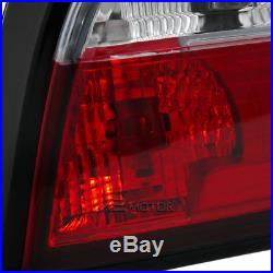 3D LED Light Bar 92-98 BMW 325 328 Coupe Red Tail Lights Clear Brake Lamps E36