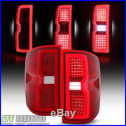 3D Sequential 2014-2017 Chevy Silverado 1500 2500HD 3500HD LED Tail Light Lamp
