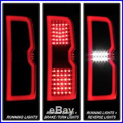 3D Sequential Signal 2014-2017 Chevy Silverado 1500 2500 LED Tail Lights-Black