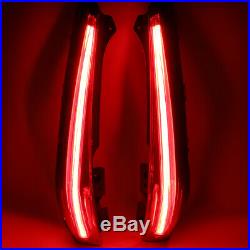 3d Led Barfor 07-14 Tahoe Yukon XL Cadillac Style Tail Light Brake Lamps Red