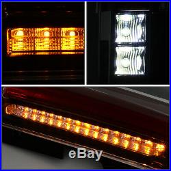 3d Led Barfor 07-14 Tahoe Yukon XL Cadillac Style Tail Light Brake Lamps Red