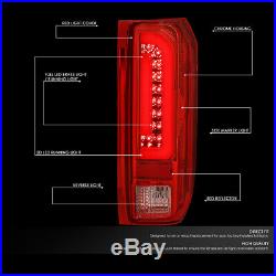 3d Led Neon Tube Barfor 90-97 Ford F150 F250 F350 Tail Light Brake Lamp Red