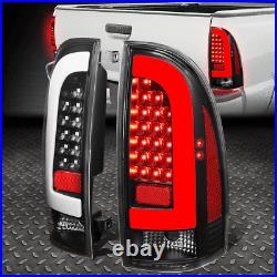 3d Led Tube Barfor 05-15 Toyota Tacoma Tail Light Brake Parking Lamps Black