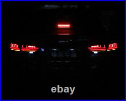 4PCS LED Clear Tail Lights For Toyota Camry 2018- 2021 Start-up Animation
