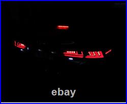 4PCS LED Clear Tail Lights For Toyota Camry 2018- 2021 Start-up Animation