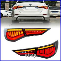 4PCS LED Smoked Tail Lights For Nissan Sylphy/Sentra 2019-2020 Rear Lamps