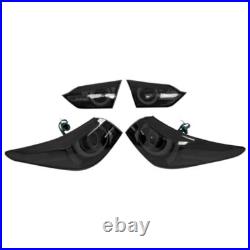 4PCS LED Tail Lights Fit 2014-16 2017 Infiniti Q50 V37 400r Style Rear Lamps Kit