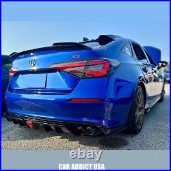 4PCS V1 LED Tail Lights for 2022-2024 Honda Civic Sedan 11th Gen Smoked Lights