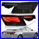 4PCS VLAND Black LED Rear Tail Lights For 2008-12 Honda Accord Sedan Sequential