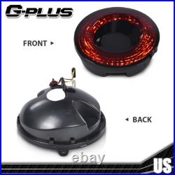 4pcs LED Tail Lights Brake Lamps Fit For 05-13 Chevrolet Corvette C6 Coupe Black