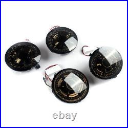 4pcs LED Tail Lights Rear Lamps Smoke Lens For 2005-2013 Chevrolet Corvette C6
