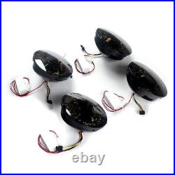 4pcs LED Tail Lights Rear Lamps Smoke Lens For 2005-2013 Chevrolet Corvette C6
