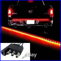 60 Redline LED Pickup Truck Tailgate Reverse Brake Turn Signal Tail light Bar