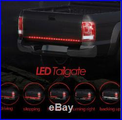 60 Redline LED Pickup Truck Tailgate Reverse Brake Turn Signal Tail light Bar