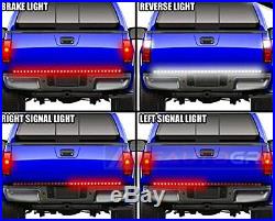 60 Redline LED Pickup Truck Tailgate Reverse Brake Turn Signal Tail light Bar