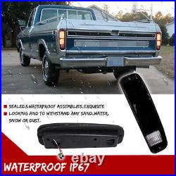 6PCS Smoke LED Tail Light & Side Marker Lamp For Ford F150 F250 E150 Truck 73-79