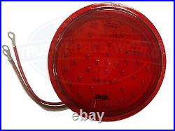 6 NEW red LED stop turn and tail BETTS MFG light 710001