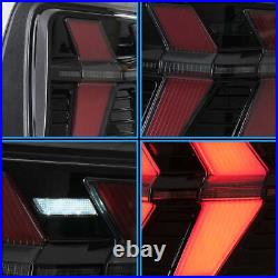 7 Modes Smoked Tail Lights For 2010-2012 Ford Mustang LED with Sequential Signal