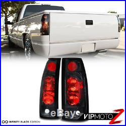 88-93 Chevy C/K 1500 2500 3500 Black Front Headlight LED Tail Light Third Brake