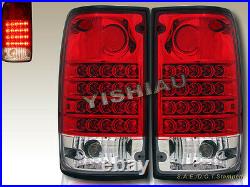 89-95 Toyota Pickup L. E. D. Tail Lights Led Red 90 91 92 93 94