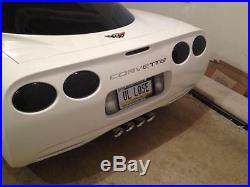 97-04 Corvette C5 Smoked Tail Lights OEM CUSTOM Black Non led Tinted Chevy